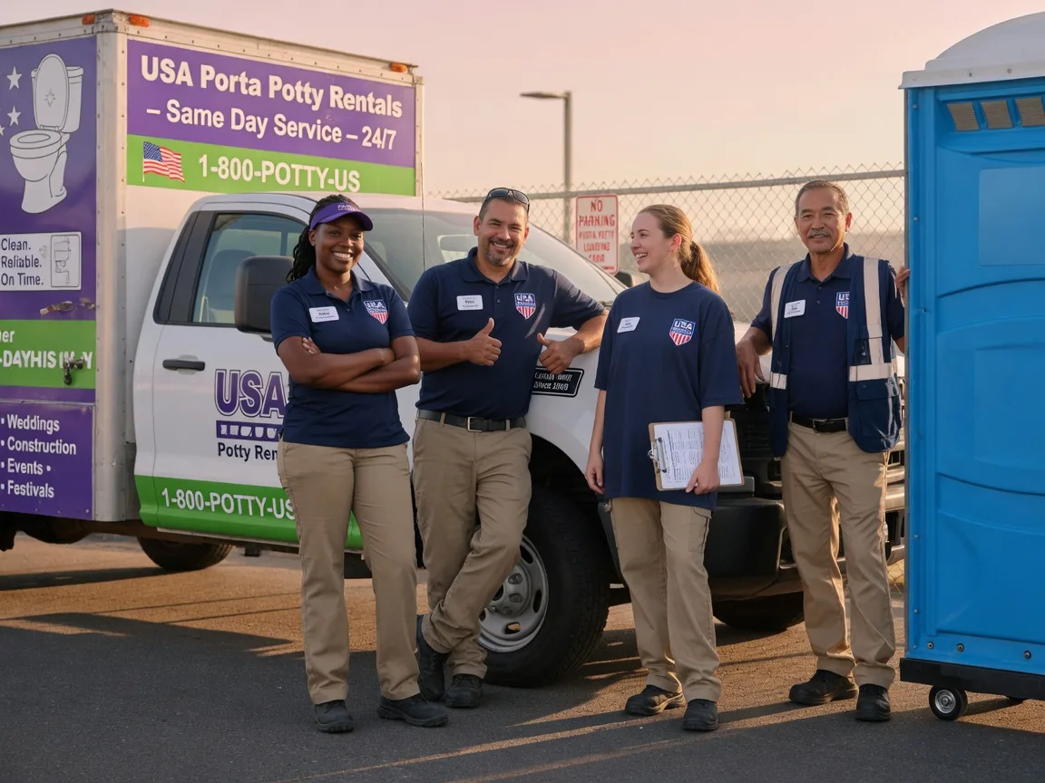 Porta Potty Rental company in Crouse, NC